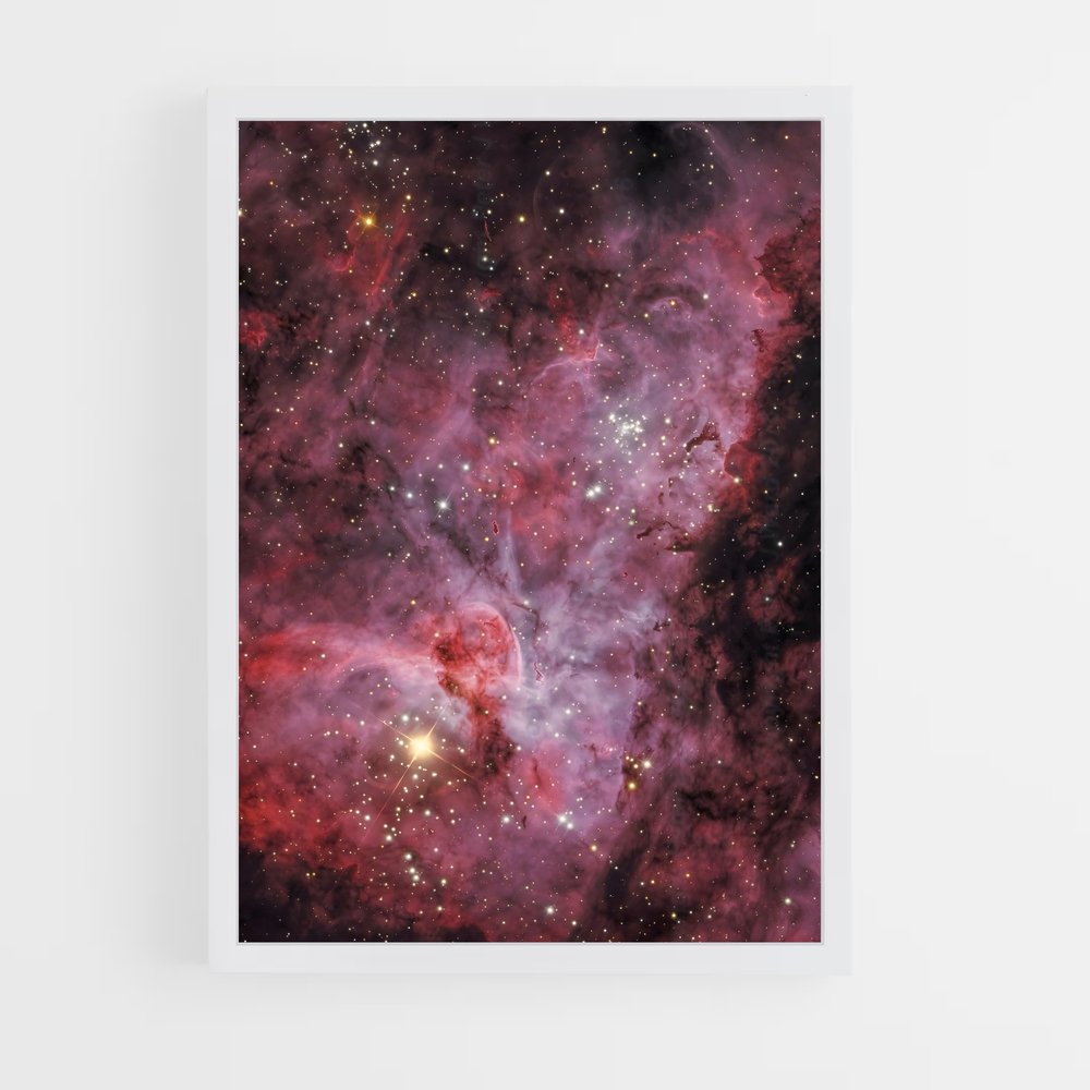 Poster Étoiles de Carina – affiche Nébuleuses (vue 3)